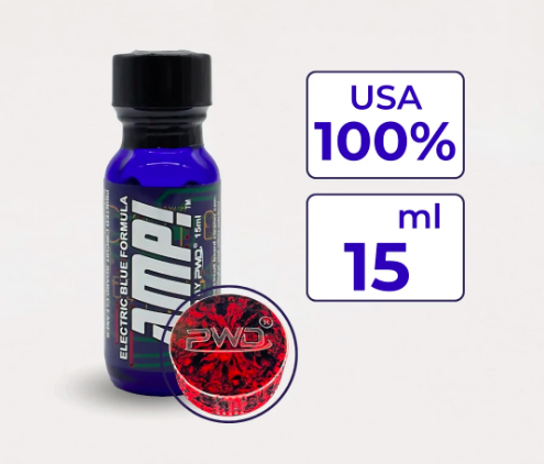 Popper AMP! Electric Blue 30ml Xách Tay Mỹ Cao Cấp Popper AMP! Electric Blue 30ml Xách Tay Mỹ Cao Cấp